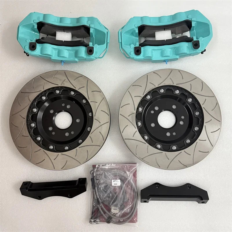 Forged Front Brake Caliper 4 Piston - Sistema de Freio de Alta Performance,