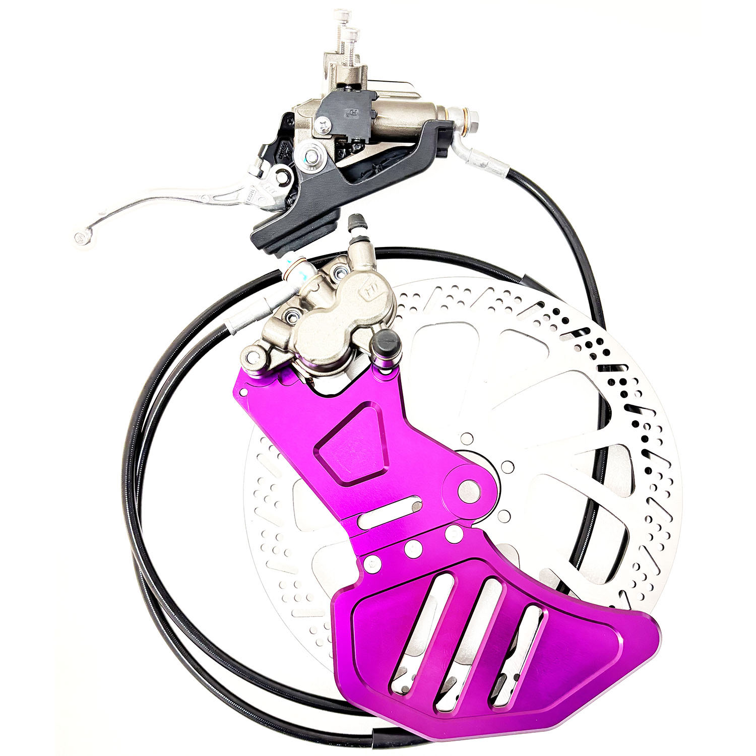 Sistema de Freio Light Bee / E - Front Rear Brake Caliper Bracket Kit avaliação e preço
