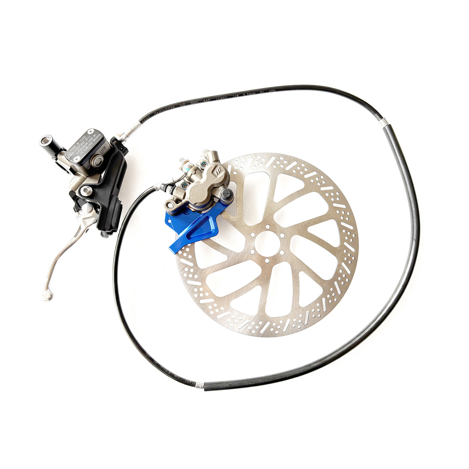 Sistema de Freio Light Bee / E - Front Rear Brake Caliper Bracket Kit avaliação e preço