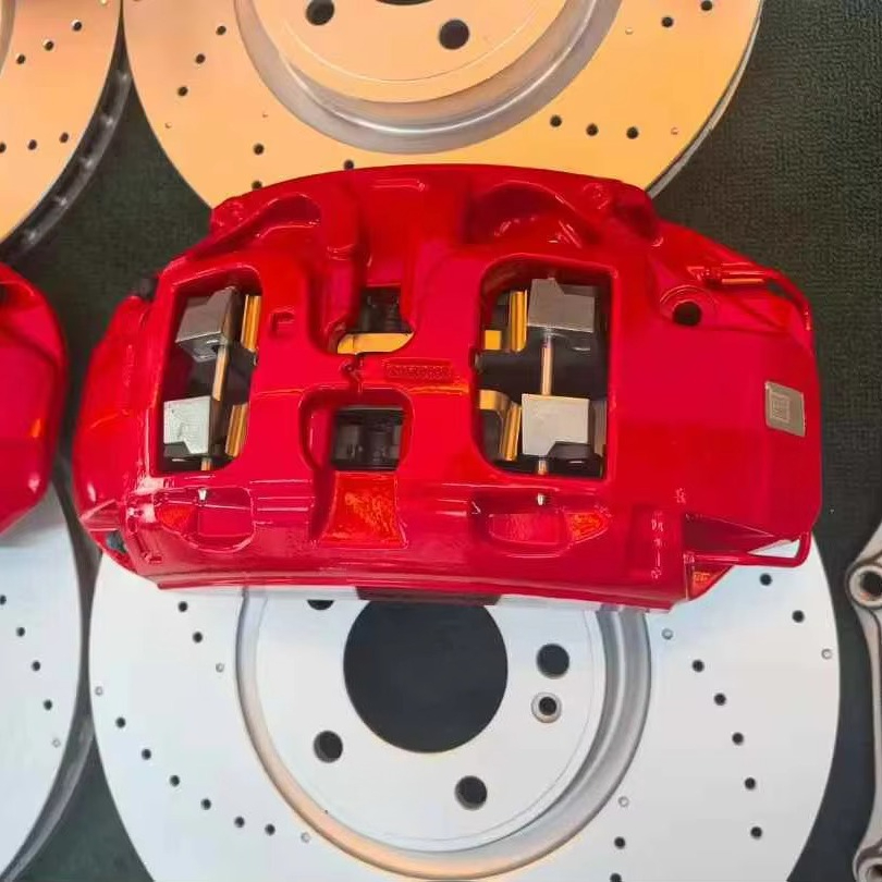 Novo conjunto de pinças de fre - Forged Front Brake Caliper 4 Piston avaliação e preço