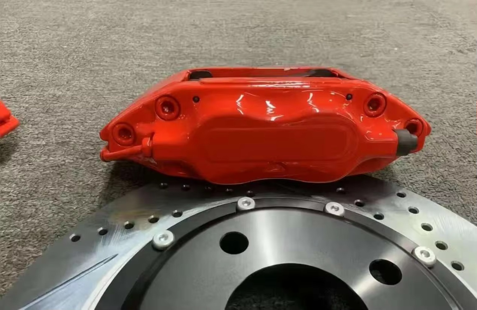 Novos Kits de Freio de Corrida - Forged Front Brake Caliper 4 Piston avaliação e preço