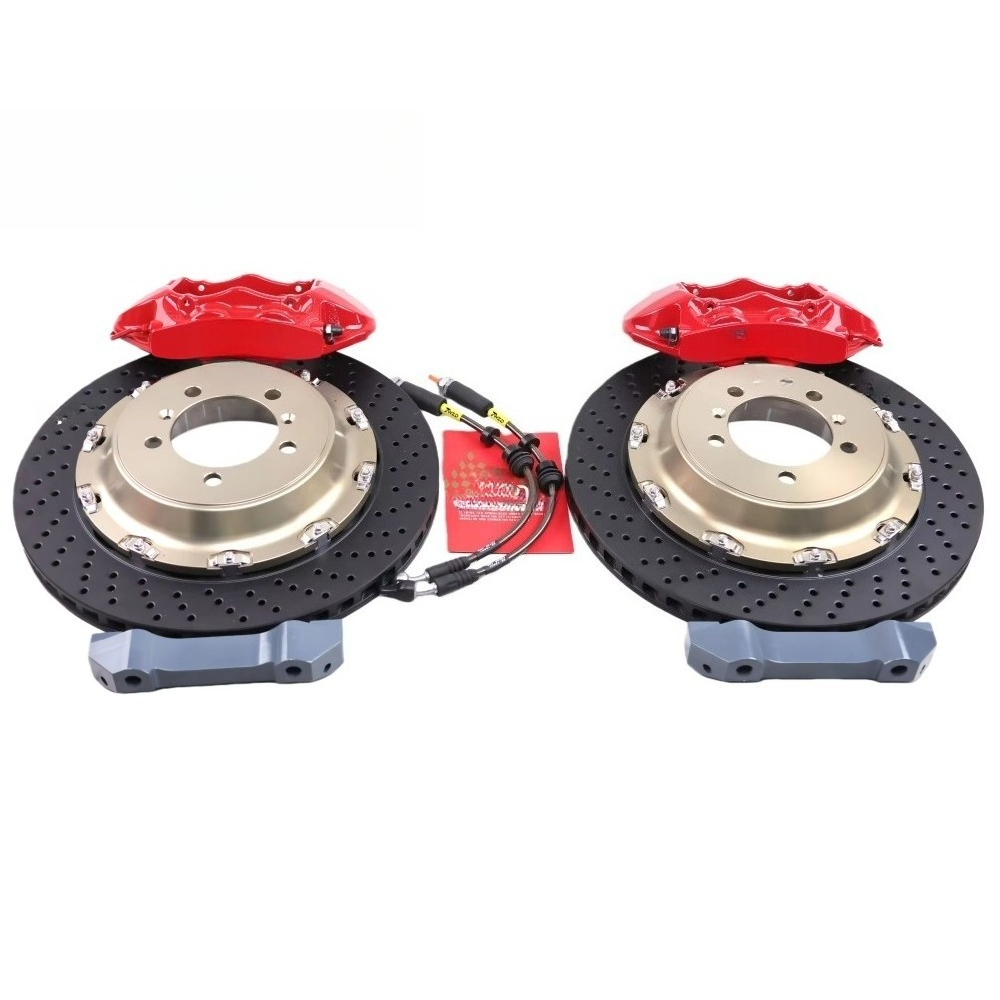 Novo Kit de Freio de Corrida Y - Forged Front Brake Caliper 4 Piston avaliação e preço